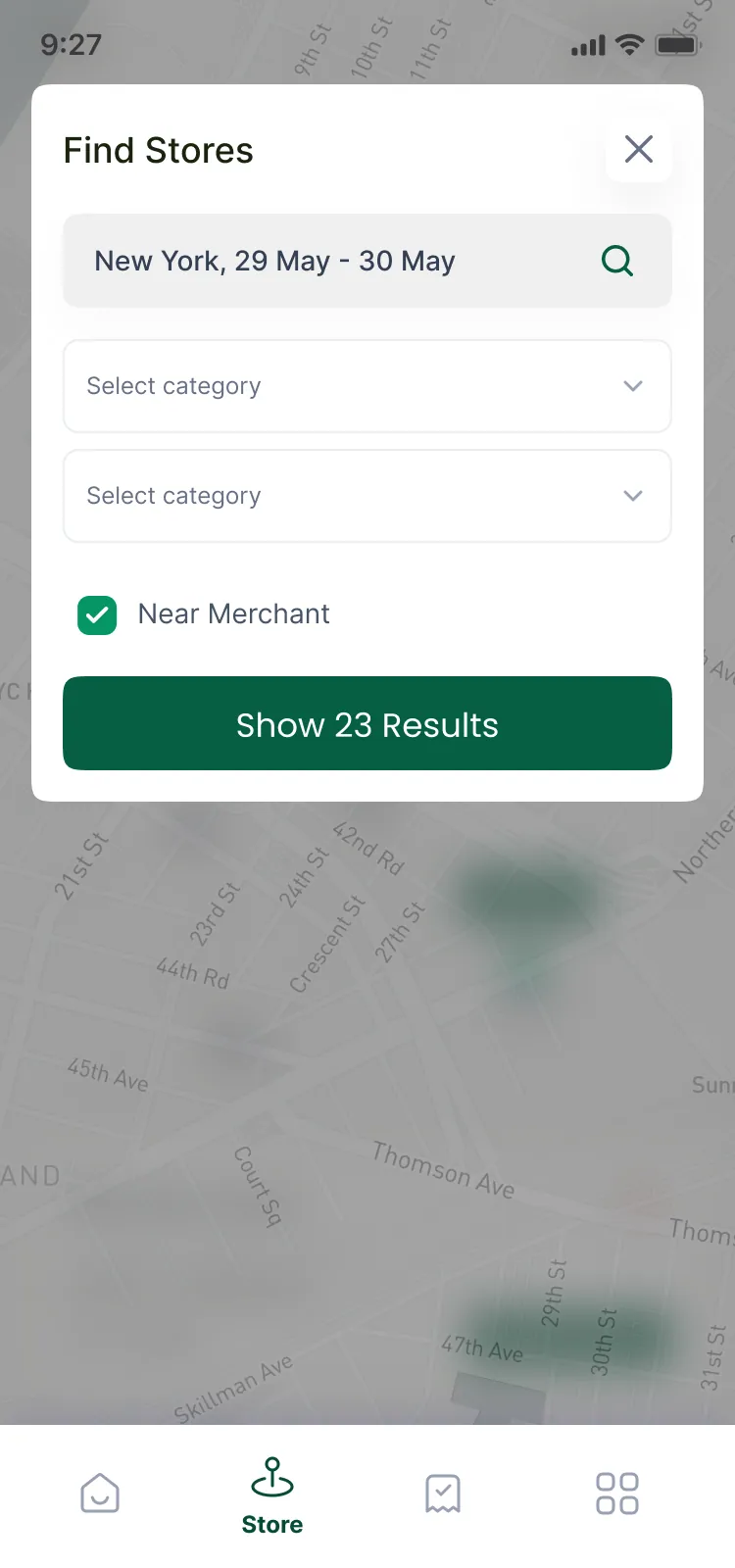 Yariex — Find stores — search