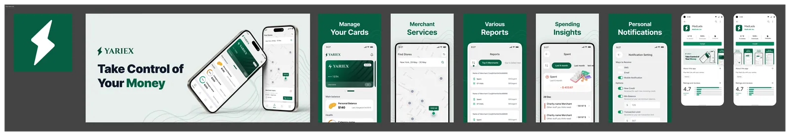 Yariex Google Play asset set